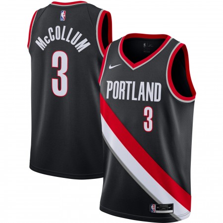 Maillot Basket Portland Trail Blazers C.J. McCollum 3 2020-21 Nike Icon Edition Swingman - Homme